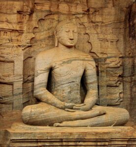 buddha, statue, temple, religion, granite, buddhism, hinduism, hindu, meditation, zen, meditating, calm, buddha purnima, tranquil, historic, historical, ancient, sri lanka, india