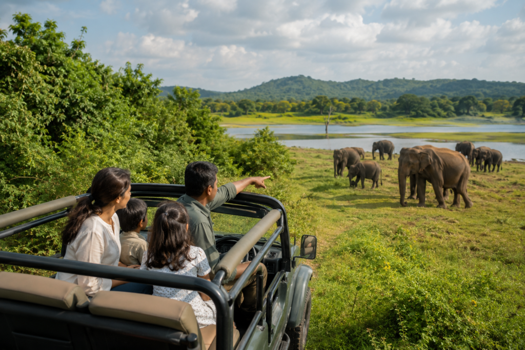 sri lanka tour package  for Family adventure 