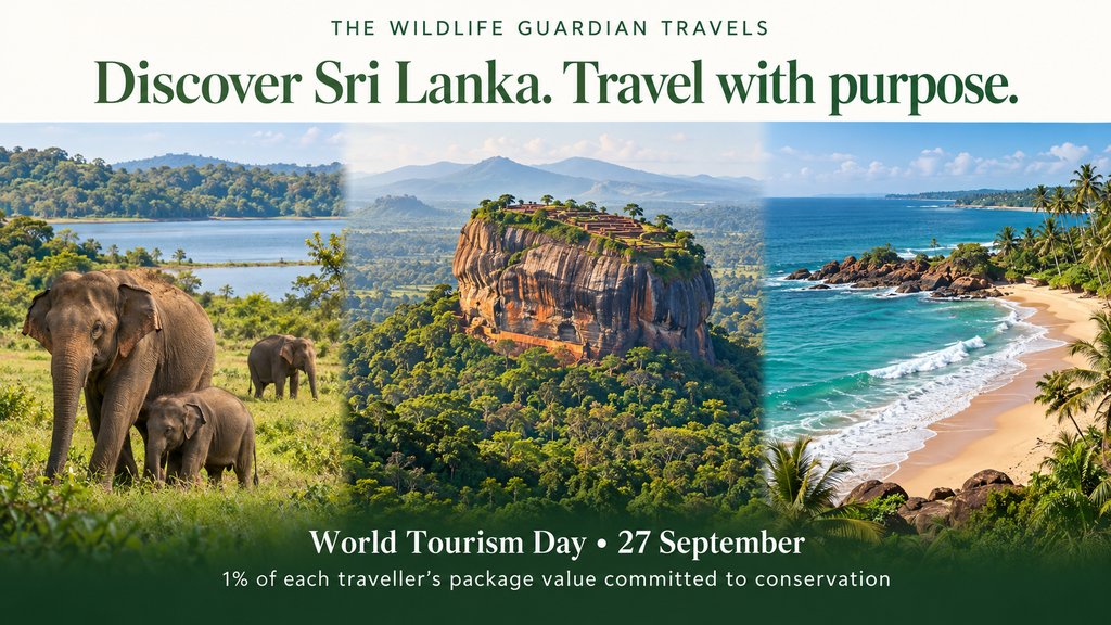 World Tourism day : Sustainable travel in sri lanka cover image